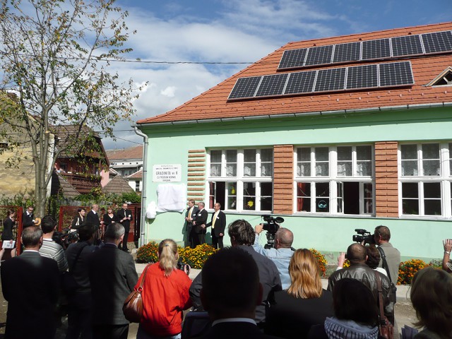 Solardach f&uuml;r den Kindergarten